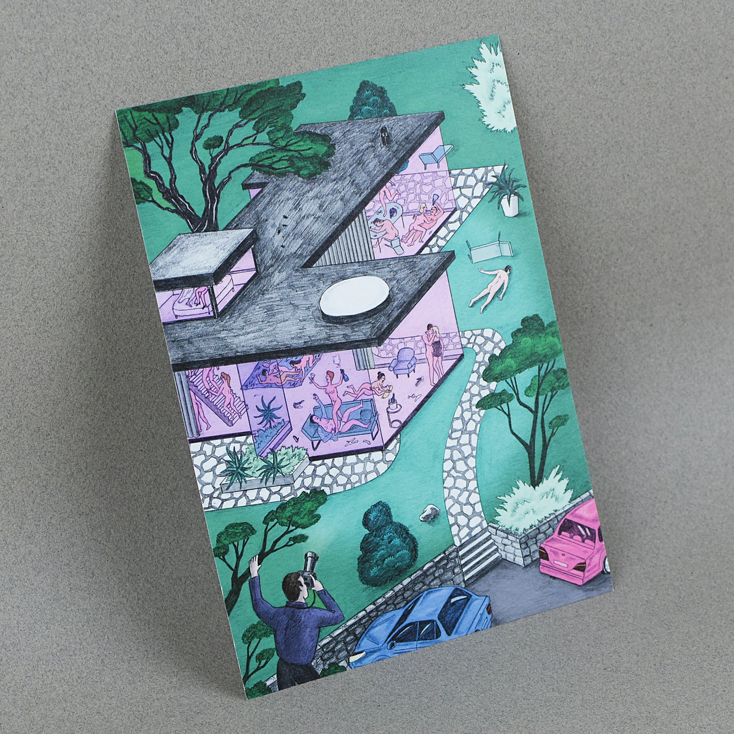 (Postal Card) The Man Who Knew It All