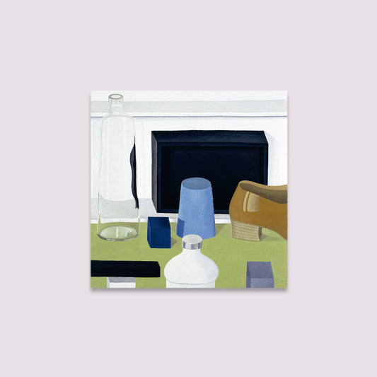 (Postal Card) HALF A SHOE + BLACK BOX