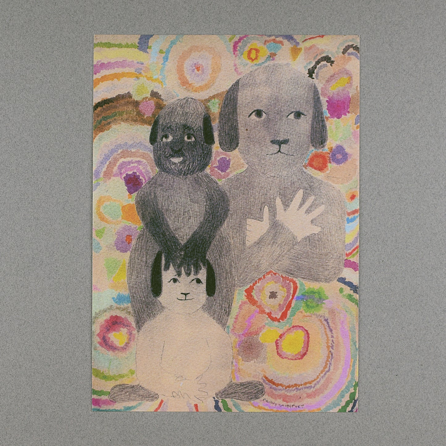(Postal Card) Bless 'Em