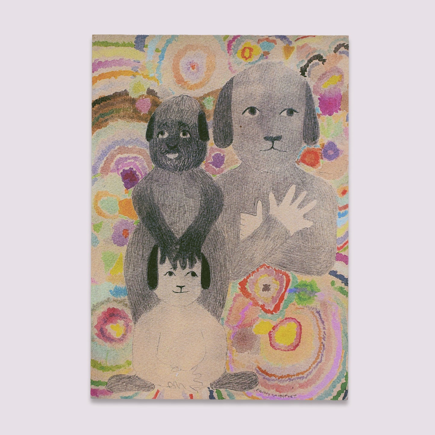 (Postal Card) Bless 'Em