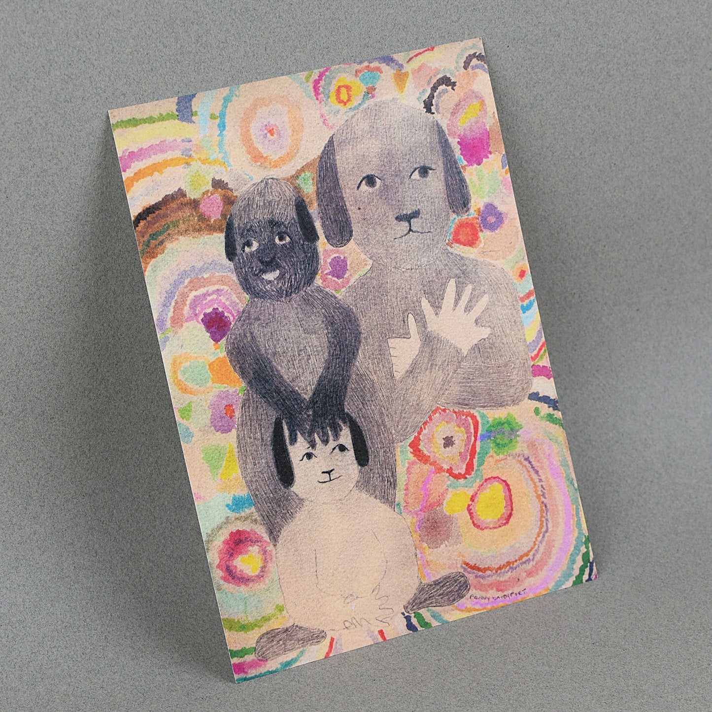(Postal Card) Bless 'Em