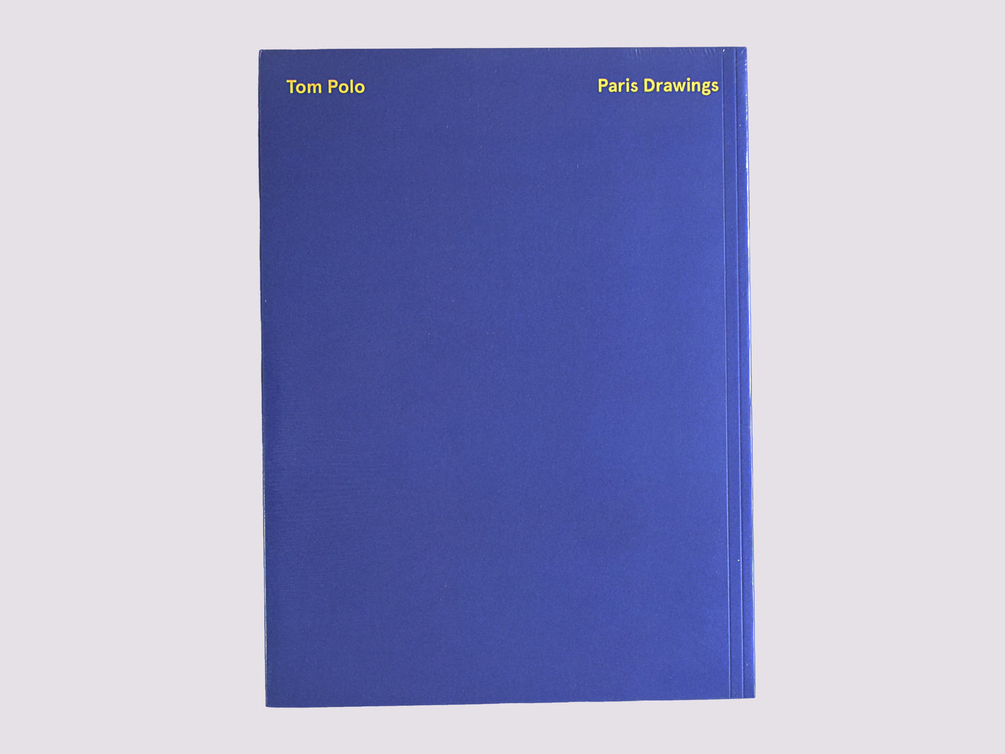 Paris Drawings/Tom Polo by Perimeter Editions