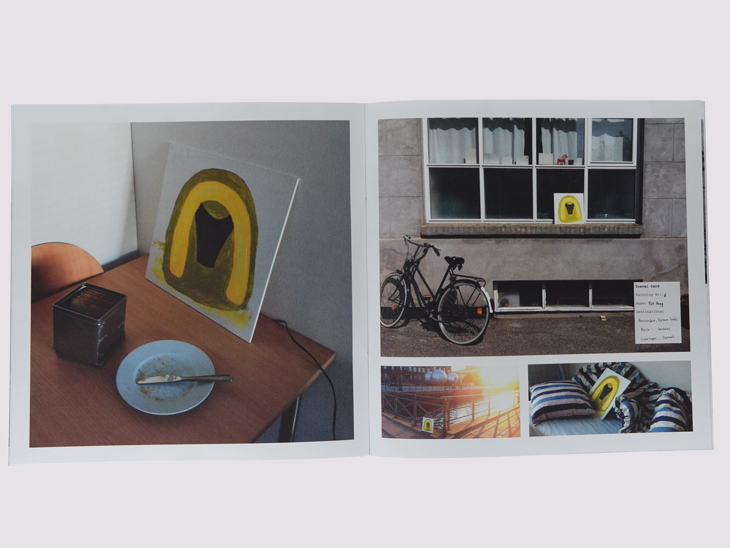 Suitcase Paintings/Anna Aörenson published by self