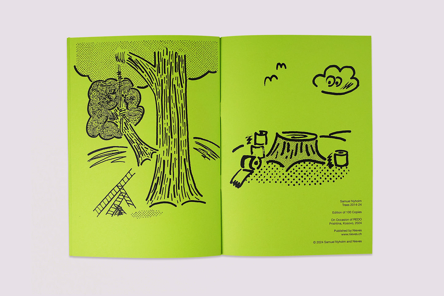 Trees 2014-24/Samuel Nyholm published by Nieves