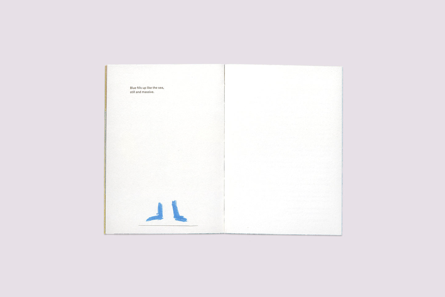 Light Grey Blue Folds Me Open Like A Book/Maike Hemmers published by Bored Wolves