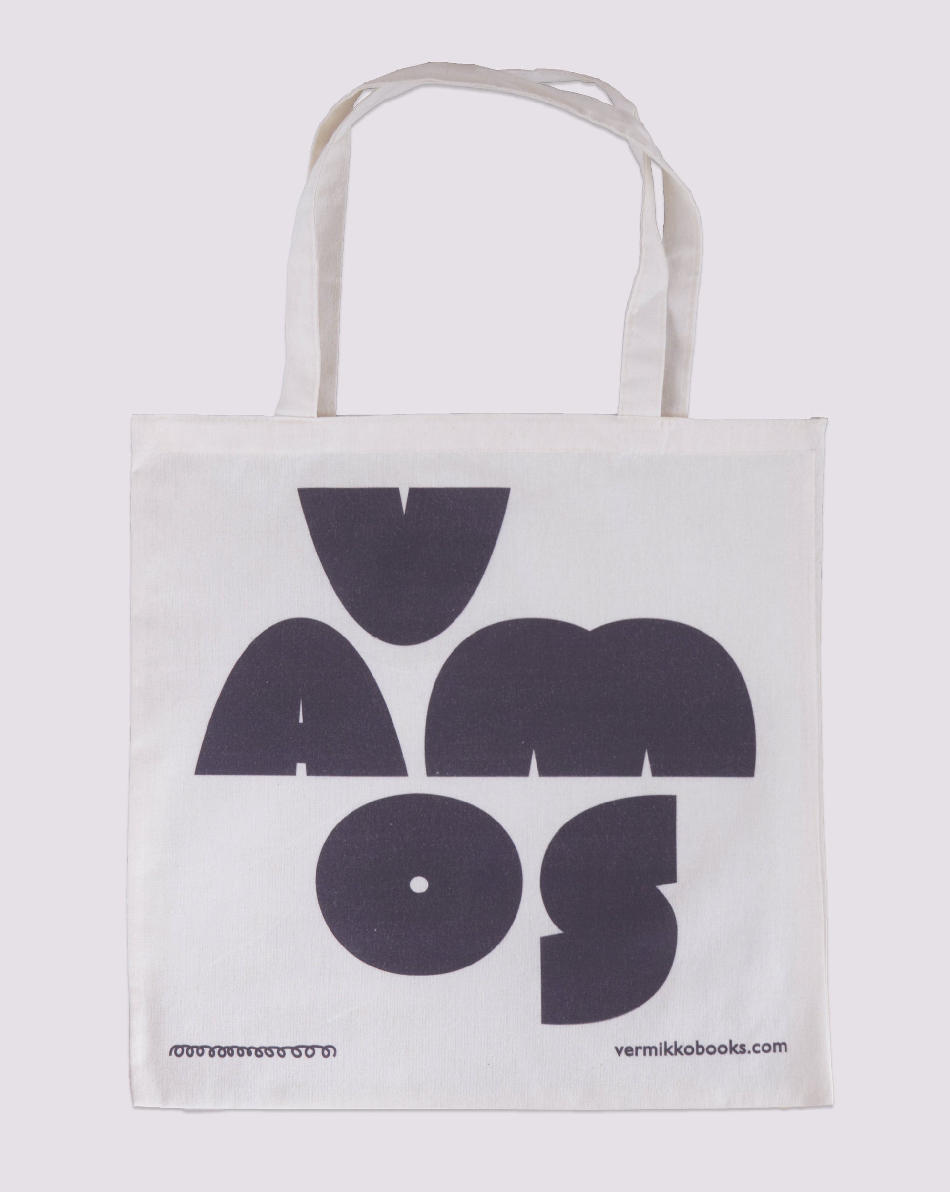 Tote bag designed by Vermikko Books