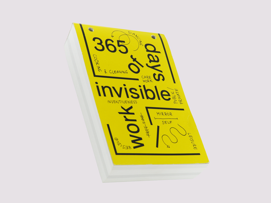 365 Days of Invisible Work/Werker Collective/Marina Vishmidt/Lisa Jeschke published by Spector Book